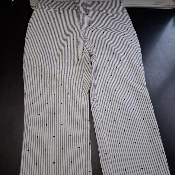 Chicos Cropped, Striped & Polka Dot Pants Size 1.5 R - Picture 3 of 12
